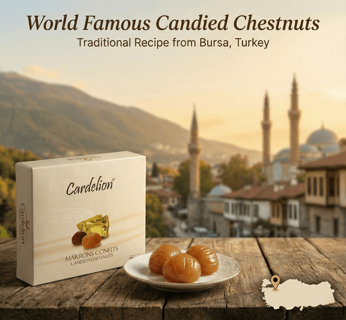 Cardelion Marron Glace - Exporgin | Türkiye Comes to You
