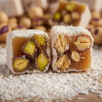 Meşhur Safranbolu Lokumcusu Turkish Delight with Assorted Nuts 200g (7.05 oz) - Exporgin | Türkiye Comes to You