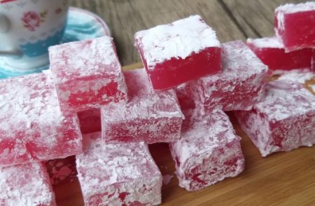 Cherry Turkish Delight Recipe